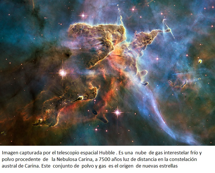 nebulosa foto huble